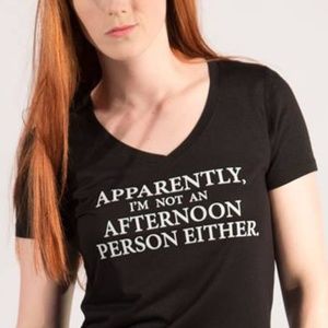 Graphic Tee V-neck women's shirt